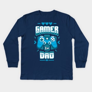 Gamer Dad Kids Long Sleeve T-Shirt